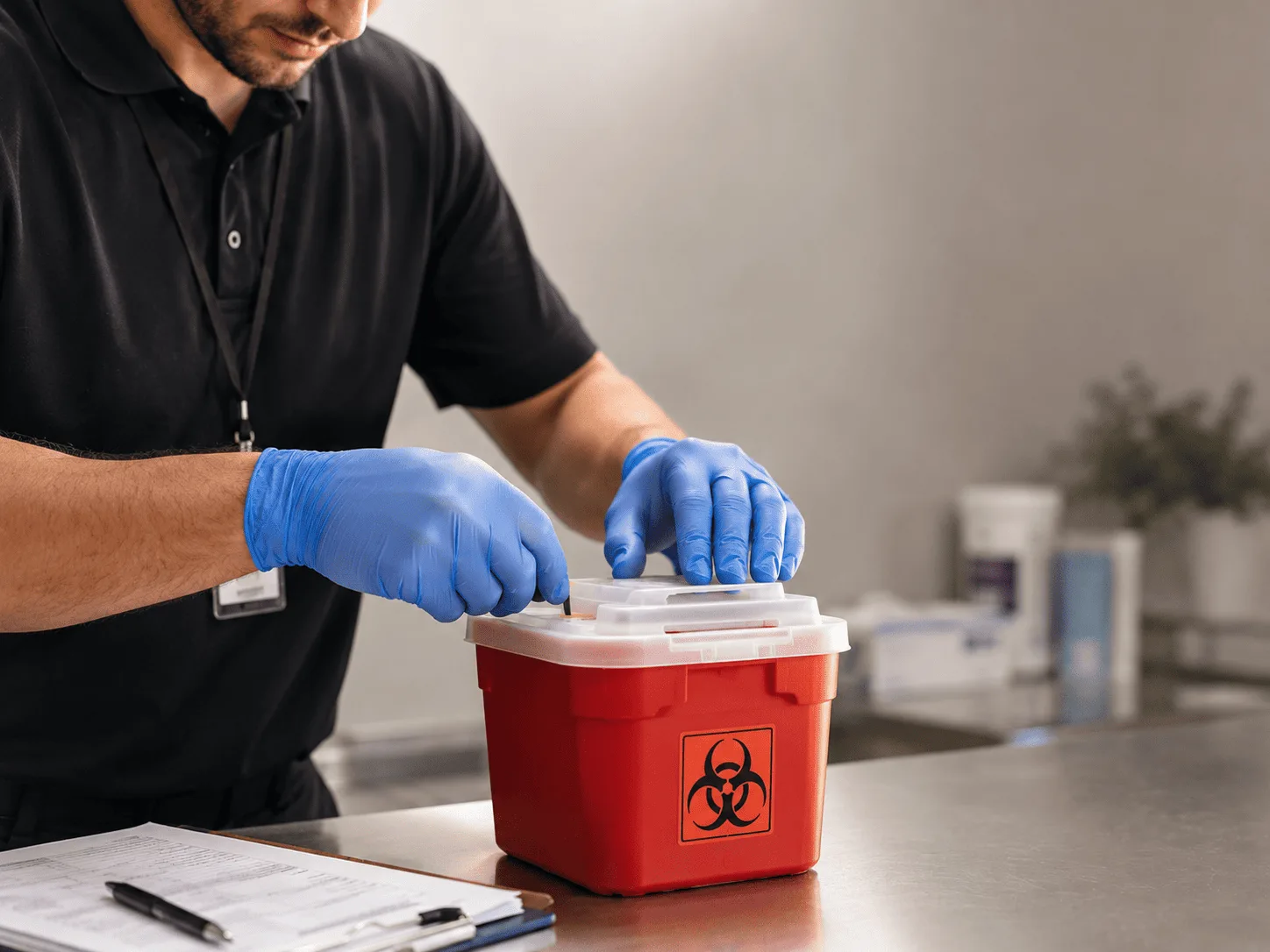 Why choose Sharps Waste Disposal in Hollenberg, KS